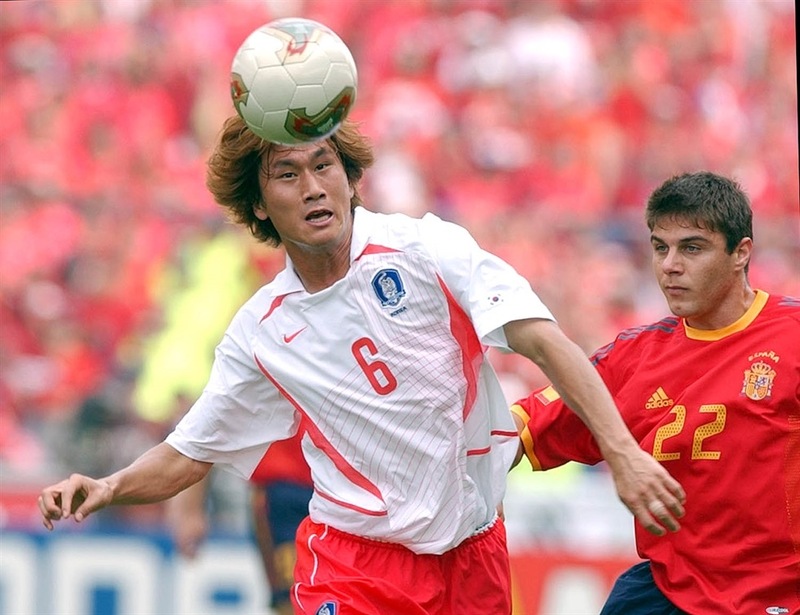 Yoo Sang-chul là một trong những trụ cột của tuyển Hàn Quốc tại World Cup 
